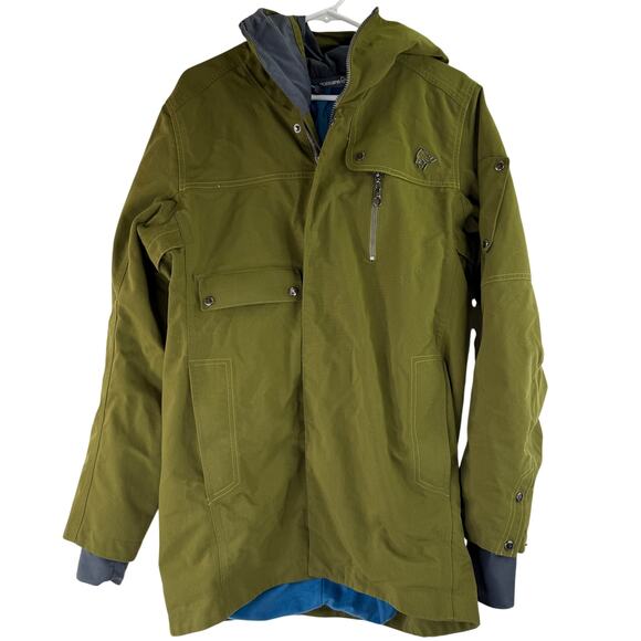 Norrona Men's /29 Dri2 Olive Green Coat Jacket Size Small